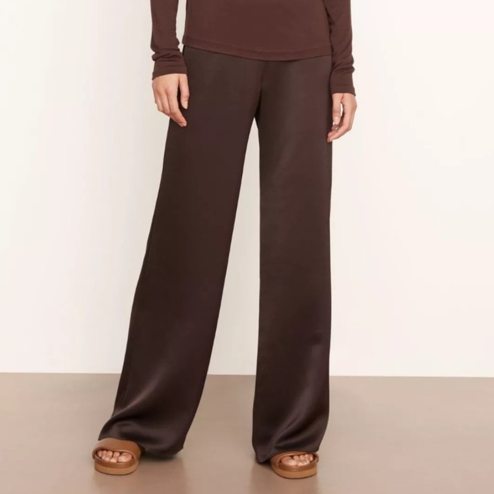 Vince Chocolate Wide Leg Pants